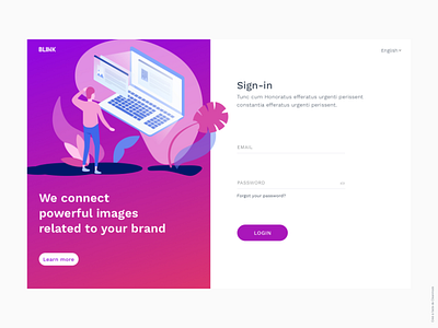 Sign-in branding conception design desktop email illustration login login design login form login page password sign in ui ux web