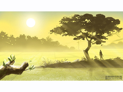 Winter Fog illustration