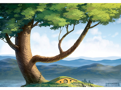 Hobit House illustration