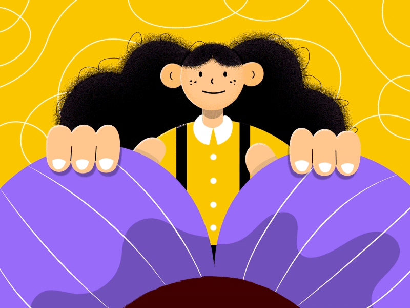 From 1-10 how cute she is? character flower girl