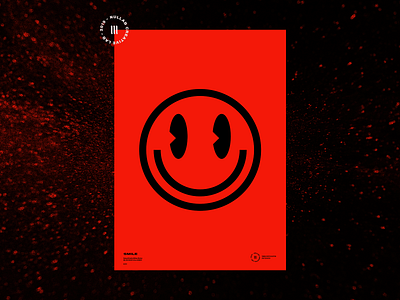 Smile - Poster Serie art icon minimal poster poster art posterdesign simple smile symbol vector