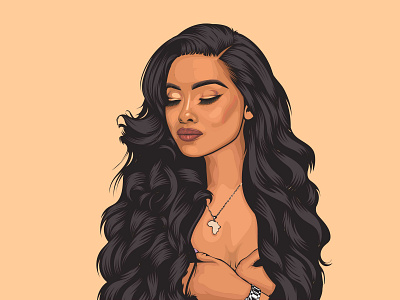 Color Vector Portrait color portrait color vector lady lady portrait portrait design vector vector art vector artwork
