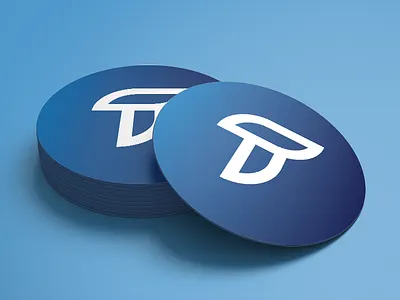 Truninger Design Coaster brand branding coaster derek design graphic graphic design identity logo sticker mule t logo truninger word mark