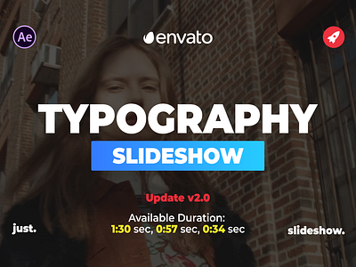 Beautiful Typography Slideshow animation branding business clean corporate corporate titles design dynamic elegant gallery illustration intro minimal modern opener photo presentation promo slideshow titles