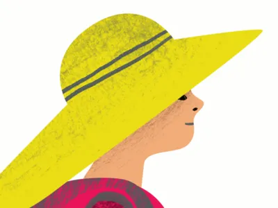 Screen Shot 4.44.48 Pm gray hat hiker inked pink yellow