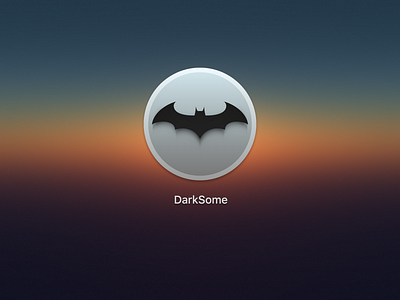 DarkSome batman darksome icons macos macos icons night mode