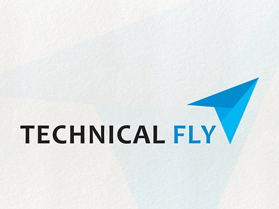 Technical Fly abstract flying bird freedom logo paper airplane tech logo technology icon technology logo textual