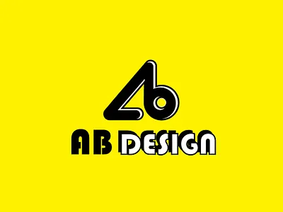 AB Design ab logo design logo logo alphabet logo design logo text shot logo