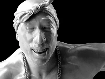 2pac 3d branding design ecommerce fashion illustration lighting lightroom mens clothing menswear minimal photoshop print streetwear web web site design website