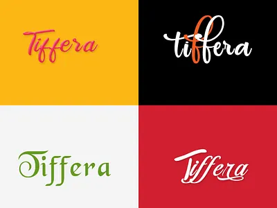 Tiffera Logo Design - art brandidentity branding design design art graphic logo logofolio logotype text tiffin typography
