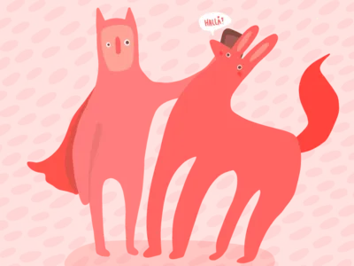 Hallo? adobe draw adobe illustrator animal drawing cute drawing illustration illustrator vector vector illustration