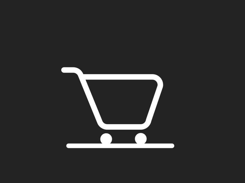 Cart Icon Interaction animation app cart design dribbble gif icon illustration interaction animation ios logo ui