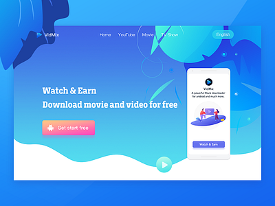 Web desgin animation illustration ui web