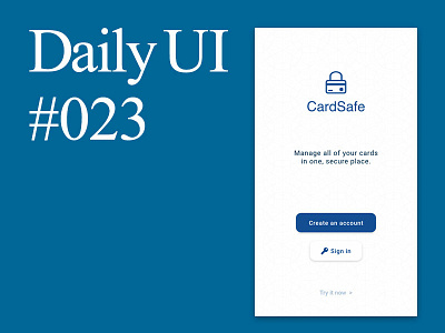 Dailyui 023 dailyui dailyui023