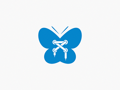 Butterfly Shoe animal brand design icon identity illustration letter logo sign symbol yuro