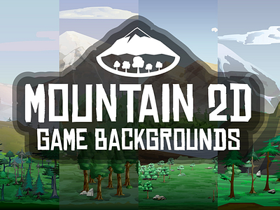 Mountain 2D Backgrounds 2d 2d backgrounds backgrounds game game assets gamedev mountain