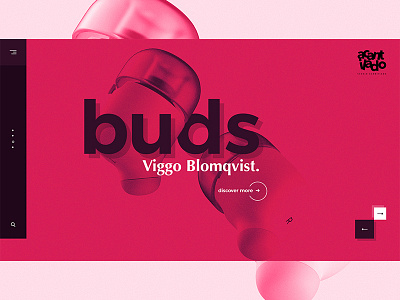 Buds design minimalism typography ui ui design uidesign ux ux design web