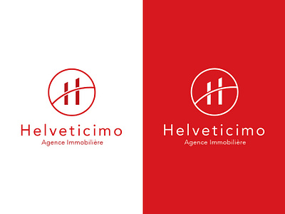 Version of Real Estate Agency Logo branding communication design graphic icon logo typography vector