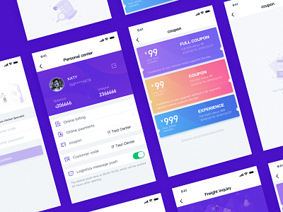 Coupon app ui ux 设计