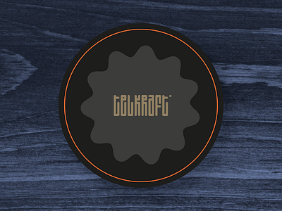 telkraft coaster coaster stickermule telkraft
