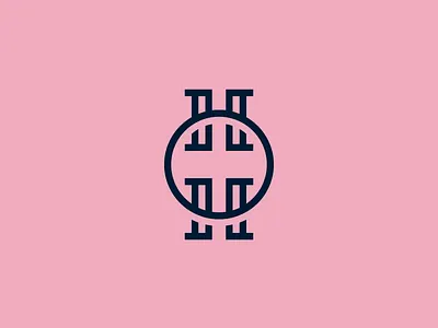 Hand In Hand Branding h letter h logo monogram monogram logo stationery wedding