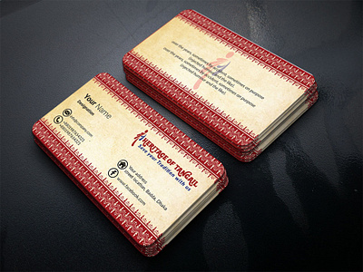 Business Card Design [Heritage of Tangail] branding busines card design fashion illustration sharee design typography visiting card design