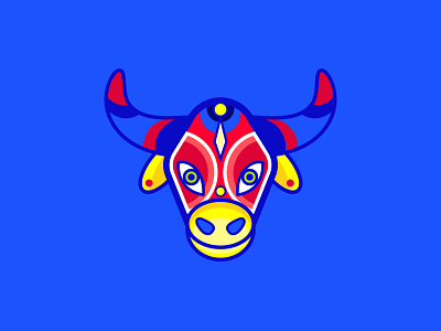 Colombian Carnival - El Toro art direction bull carnaval colombia colombian draw drawing icon illustration illustration art south america vector