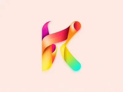 Logo K app art branding design flat icon identity illustration illustrator julien k logo minimal project sketch ui ux vector web website