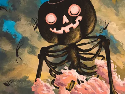 Pumpkin digital illustration drawing illustration painting procreate pumpkin