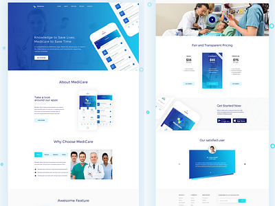 Apps Landing Page animation apps landing page branding branding design dribbble dribbble best shot illustration landing page landing page concept landing page design landing page illustration logo photoshop travel blog typography web deisgn website design wordpress wordpress design