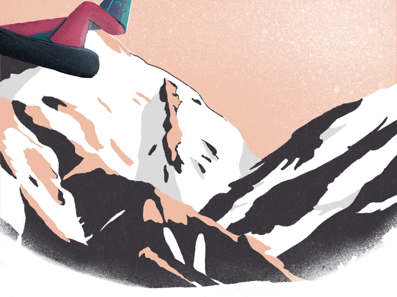 Snowboard adobe aftereffects after effect aftereffects animation behance behance project behancereviews cel celanimation design flat illustration mdcommunity mgcollective motiondesign motiongraphics photoshop snow snowboard winter
