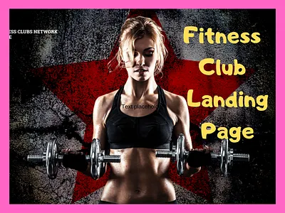 Fitness Club Landing Page animation branding branding design design dribbble dribbble best shot illustration landing page landing page concept landing page design landing page illustration landing page landing photoshop travel blog typography web deisgn website design wordpress wordpress design