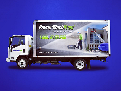 Power Wash Pros Vehicle Wrap