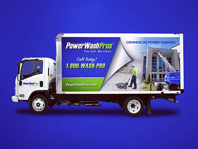 Power Wash Pros Vehicle Wrap