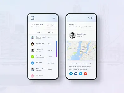 Mobile UX/UI Design app art art direction branding clean creative design digital interactive interface mobile mobile app product ui ux visual