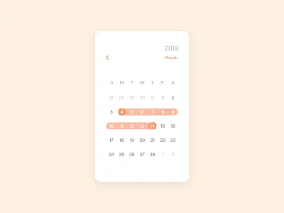 Daily Ui 080 Date Picker app challenge daily 100 challenge dailyui dailyui 080 date date picker interface picker ui ux