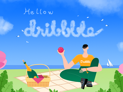 My Picnic ui 插图 设计