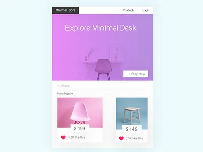 Landingpage daily challange dailyui design landingpage landingpagedesign minimal blog ui userinterface ux webdesign webdesigner