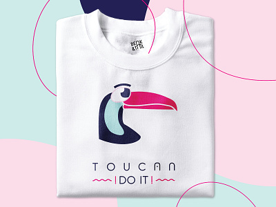 Toucan Can bird bird illustration brand brand identity branding design graphic design identity illustration t shirt t shirt design t shirt illustration