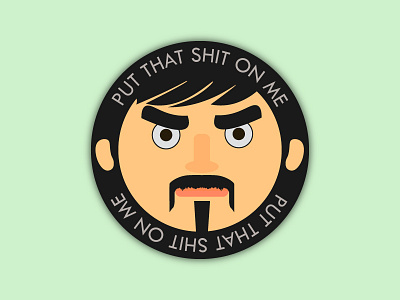 َAngry Boy Coaster angry boy coaster coaster design coasters sticker sticker mule vector