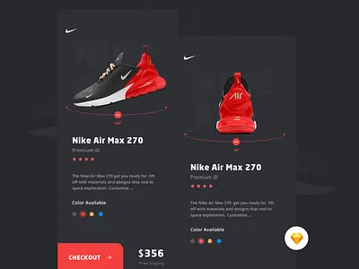 Nike Store dribbble landing mobile nike nike air max nike running nike store shoes uidesign ux