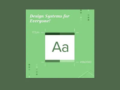 Portfolio Graphic 4a: Systems card design green icons sans serif serif shapes square system type typeography white