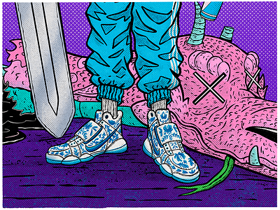 Street tales comics illustration nike nike air sneakerhead sneakers street fashion tales