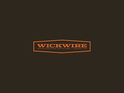 Wickwire Branding brand branding engineering heritage logo