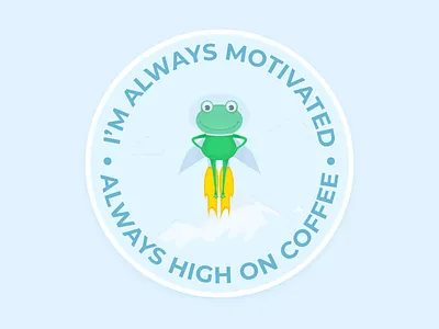 Ribby Coaster coaster frog rocket