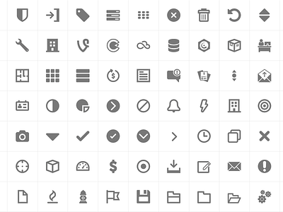 App Font Icons application font ico logotype icons icons design icons set vector web