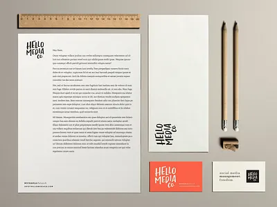Stationery sample for branding client brand design branding branding and identity branding design custom logo design design graphic design handlettered lockups logo design logo development