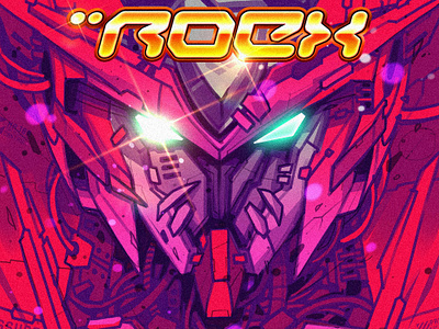 Roex Augmentation character characterdesign digitalart drawing illustration japan robot