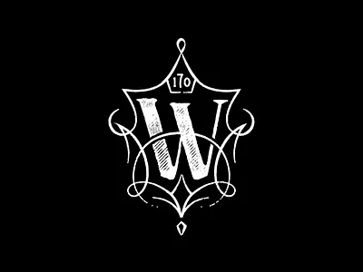 The Whitney Hotel beacon hill boston brand branding crest hospitality illustraion logo typography