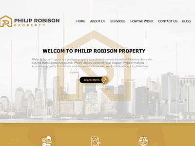 Home page design